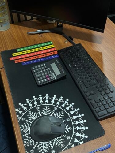Tribal Rhythm Desk Mat photo review