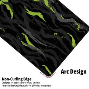 Shadow Venom Desk Mat desk mat — black with neon toxic green design, available in M, L, XL and XXL sizes.
