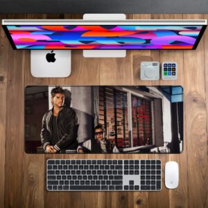 Urban Rebels desk mat — warm street tones design, available in M, L, XL and XXL sizes.